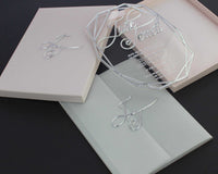 acrylic silver mirror invitation