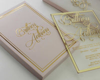 gold foil fold suite