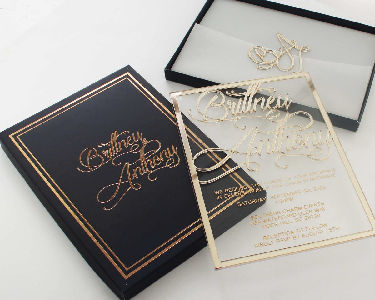 gold foil fold suite