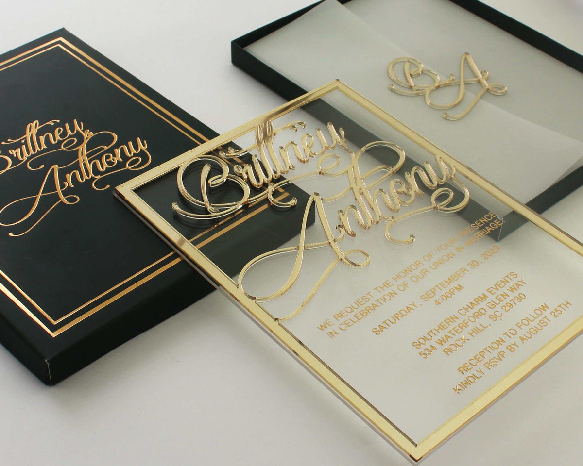 gold foil fold suite