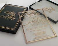 gold foil fold suite