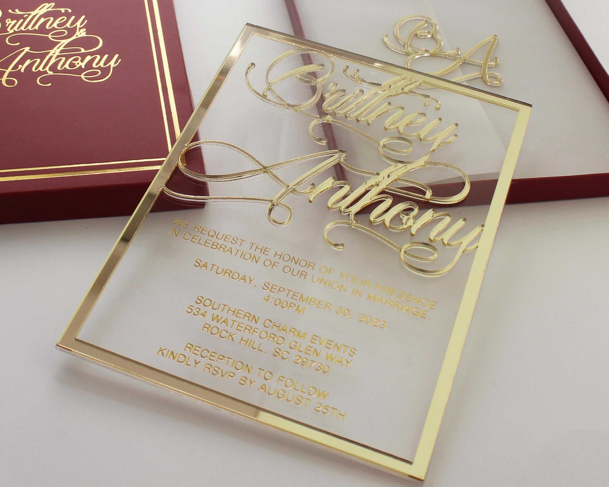 gold foil fold suite