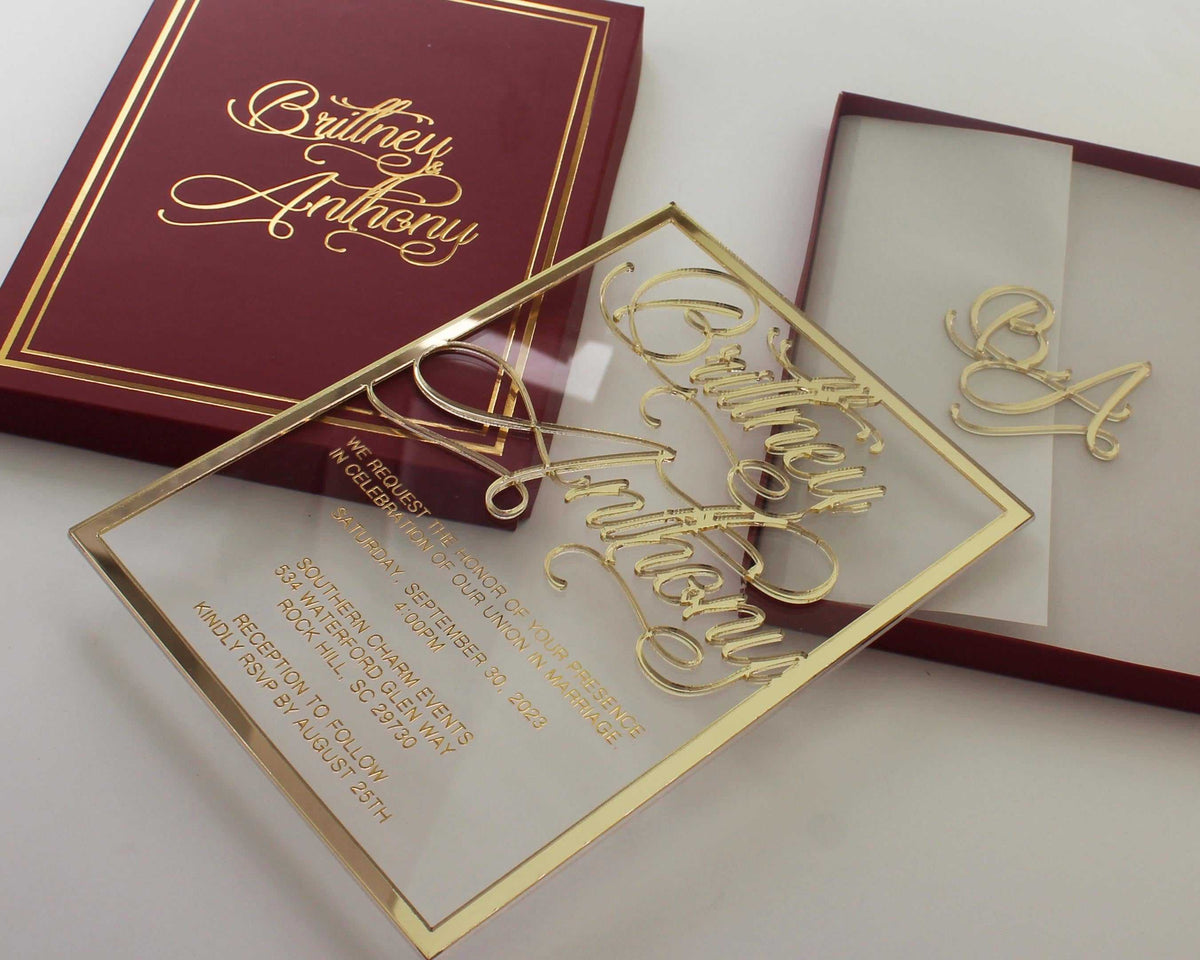 gold foil fold suite